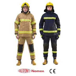 Baju Pemadam Dupont Nomex 3A Standar Eropa CE EN469 JJXF