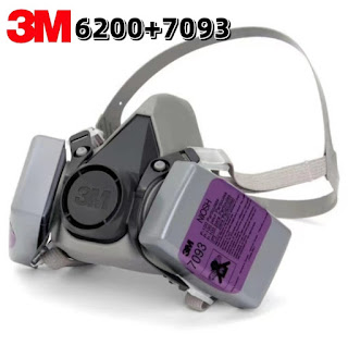 Masker 3M 6200 Half Face Respirator Half Gas masker