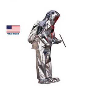 Aluminized Approach Suit LAKELAND 300BA Fireman Aluminium Suit / Baju Aluminium Anti Api
