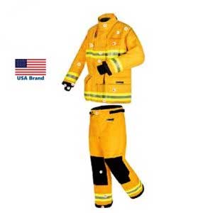 Fireman Suit (Jacket and Trouser) LAKELAND ATTACK Baju Pemadam Kebakaran USA NFPA1971-2018