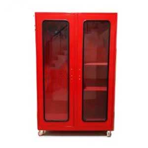 Lemari APD Safety Cabinet Plat Besi Besar 2 pintu