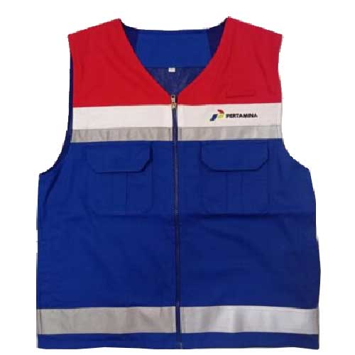 SAFETY VEST BORDIR PERTAMINA SCHOTLITE 3M