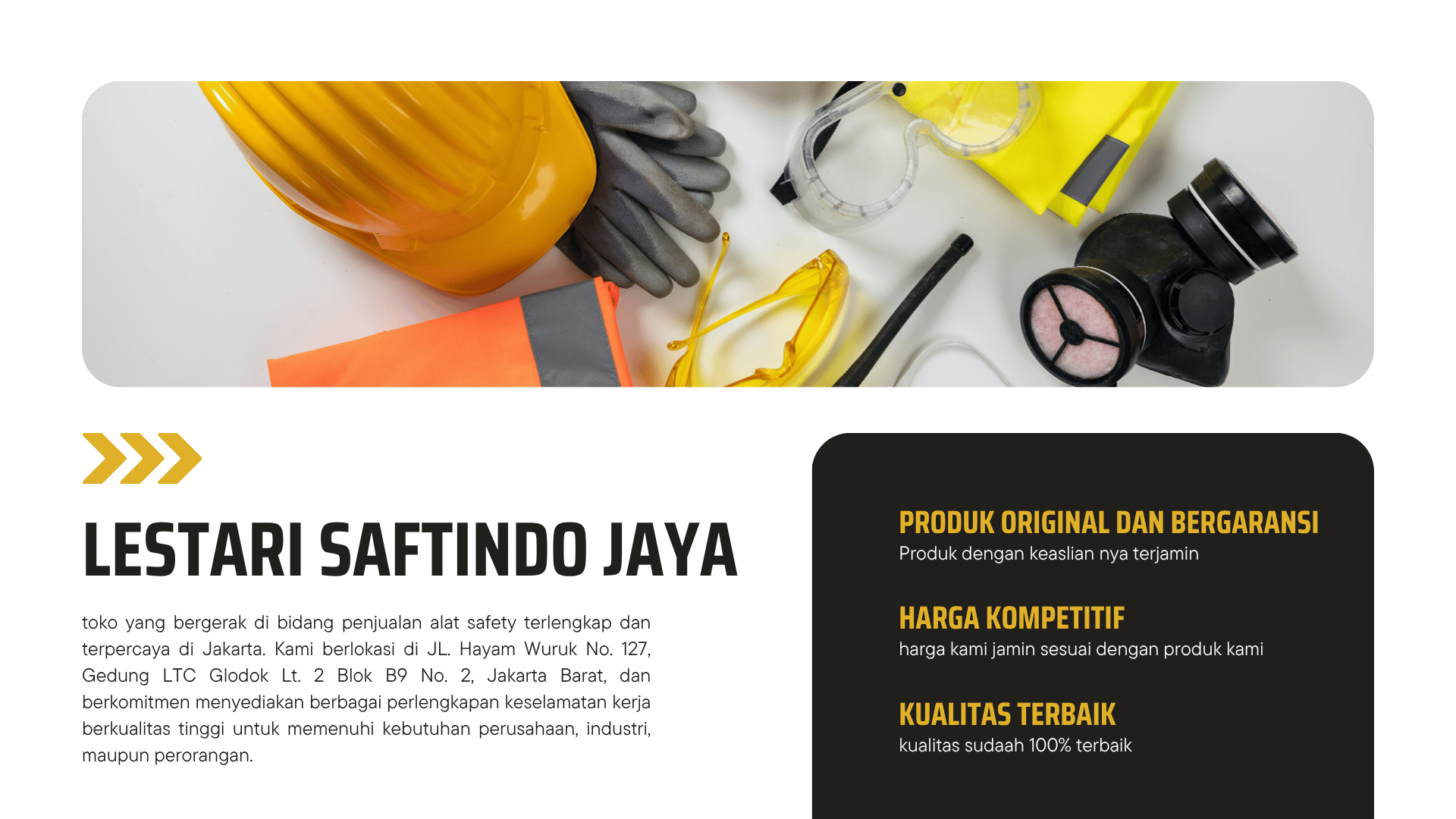 Yellow and White Modern Workplace Safeity Training Presentation (2)