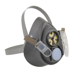 Respirator Masker Safety 3M 3200 Reusable Half Face Mask