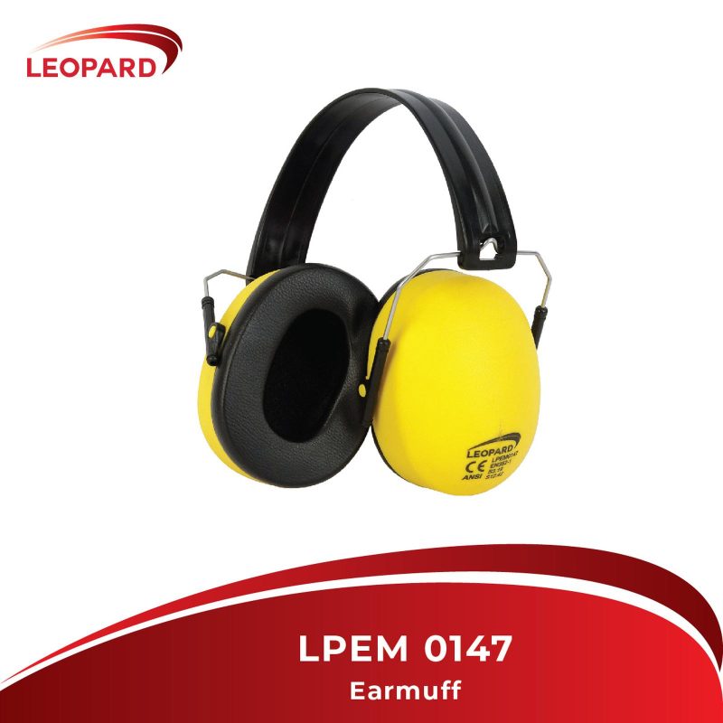 Earmuff Folding "LEOPARD" LPEM 0147 (Pelindung Telinga)