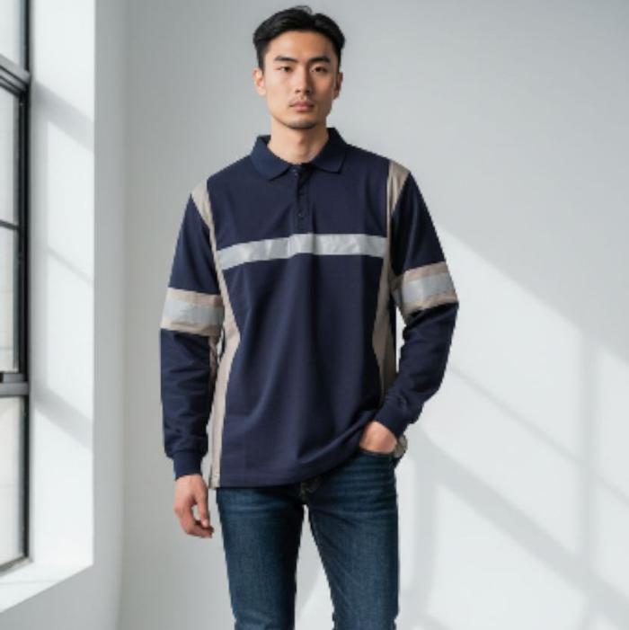 Kaos Safety Terbaru Kombinasi Custom