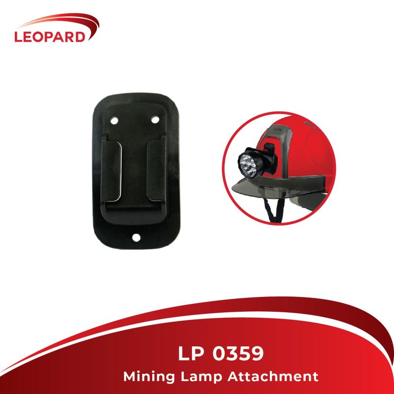 Mining Lamp Attachment "LEOPARD" LP 0359 - Berfungsi sebagai bracket lampu pada helm safety - Mudah ketika digunakan oleh pekerja Spesifikasi Model : Mining Lamp Attachment Colour : Black Material : PE Sebelum barang dikirim kepada pembeli, pihak kami telah melakukan beberapa tahapan pemeriksaan, bertujuan untuk memastikan barang dalam keadaan baik dan juga sesuai dengan pesanan. Baru setelah itu barang akan dikemas rapi dan kami kirim.