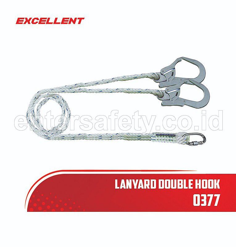 Excellent Double Big Hook Lanyard 0377
