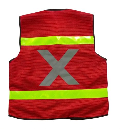 ROMPI SAFETY BAHAN JARING PREMIUM WARNA MERAH