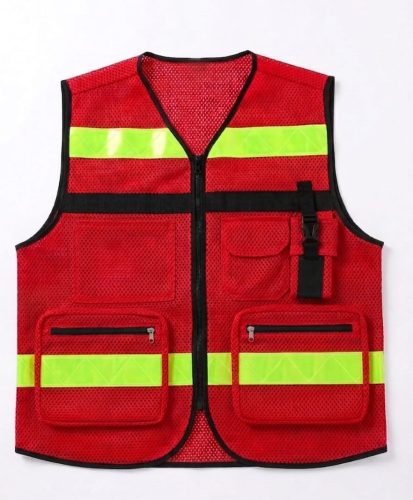 ROMPI SAFETY BAHAN JARING PREMIUM WARNA MERAH