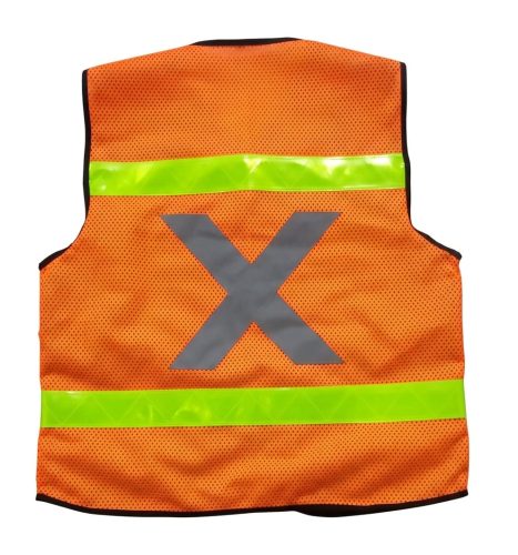 ROMPI SAFETY BAHAN JARING PREMIUM WARNA ORANGE