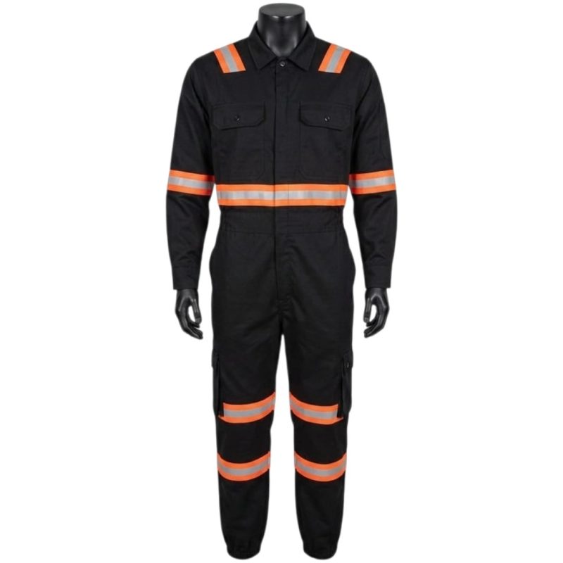 WEARPACK TERUSAN BAHAN DRILL SCOTLIGHT 3M WARNA HITAM