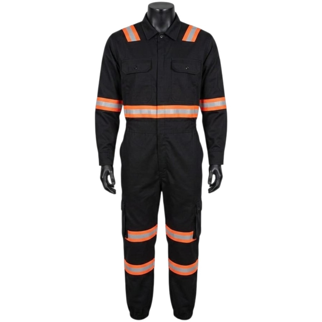 WEARPACK TERUSAN BAHAN DRILL SCOTLIGHT 3M WARNA HITAM