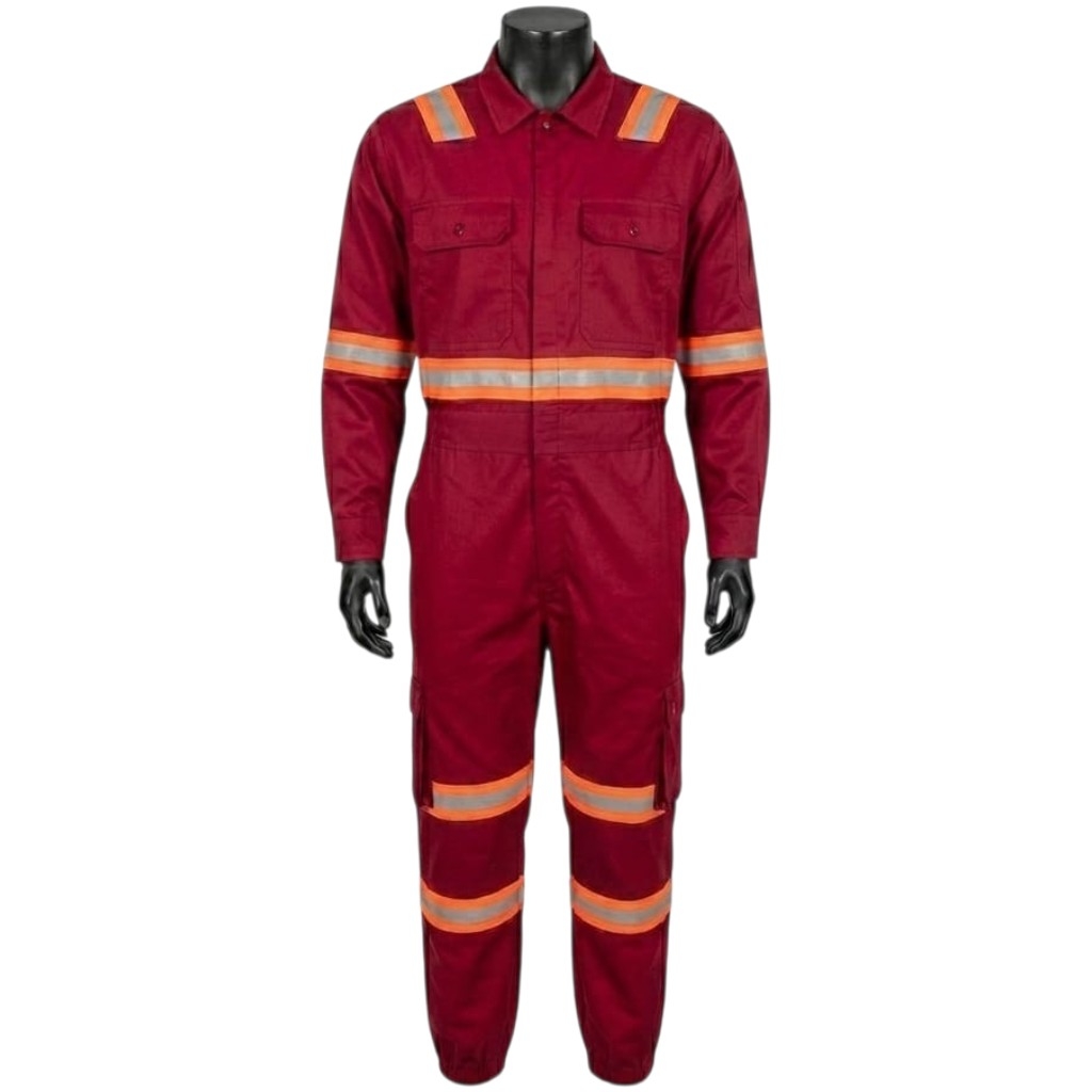 WEARPACK SAFETY / COVERALL BAHAN DRIL PREMIUM