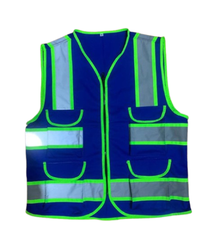 SAFETY VEST SCOTLIGHT KOMBINASI BAHAN AMERICAN DRILL