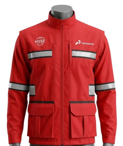 VEST ROMPI SAFETY MODEL TERBARU MENGGUNAKAN BAHAN AMERICAN DRILL