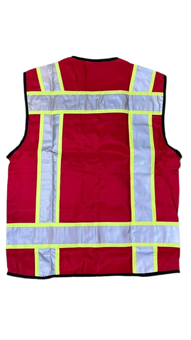 VEST ROMPI SAFETY SCOTLIGHTE 3M BAHAN TASLAN WATERPROOF