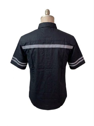 Short-Sleeve Safety Shirt – Premium American Drill Fabric