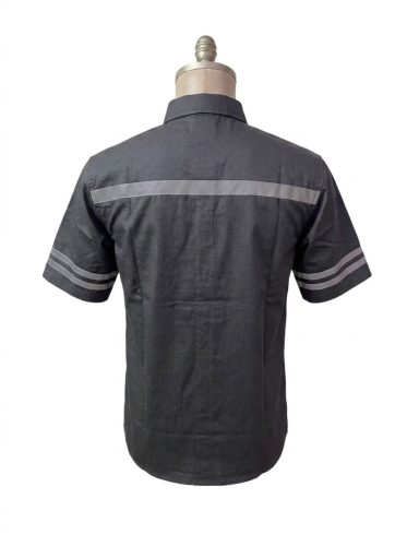 Short-Sleeve Safety Shirt – Premium American Drill Fabric